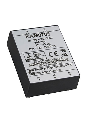 KAM0705, AC/DC преобразователь, 5В,1.5А,7.5Вт
