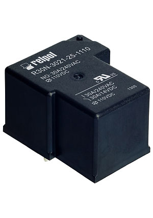 R30N-1021-85-1012, Реле 12VDC 1 Form A 240VAC/30А