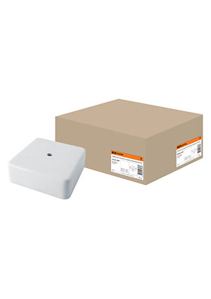 SQ1401-0201, Коробка распаячная КР 50х50х20 ОП белая IP40