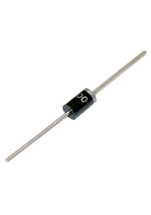 1N5820, DO-201AD, Диод Шоттки  20V 3A 0.5V