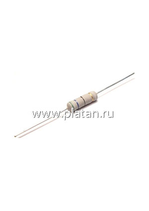 MO-200 (С2-23) 2 Вт, 6.2 МОм, 5pct, Резистор металлооксидный