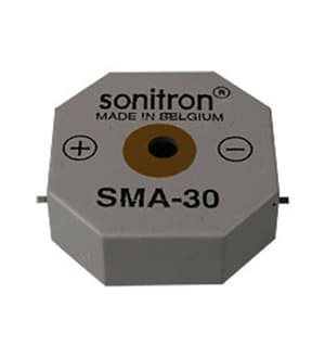 SMA-30-S, пьезоизлучатель с генератором.30мм SMD
