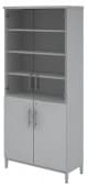 Шкаф для хранения лабораторной посуды Mod. Совлаб ШП-900/4: 900х400х1950 мм верх. дверь стекло, 4 съ
