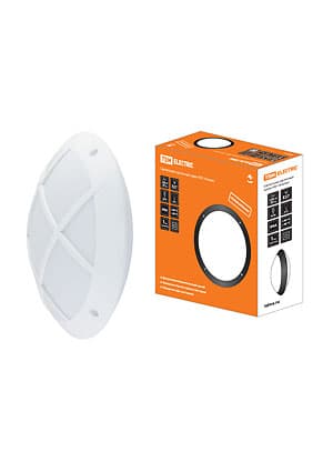 SQ0328-0303, Светильник НБУ 05-60-003 "Альтан 2" белый с решеткой IP64