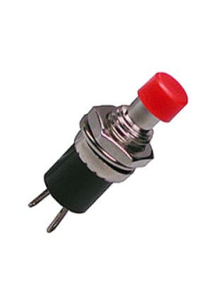 PB-05-7R-G, кнопка без фикс. 250В 1А красн.OFF-(ON) (аналог SPA-106B1 PSW5)