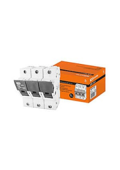 SQ0216-0006, Держатель плавких вставок ДПВ 14х51 3П