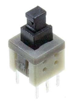 L-KLS7-P5.8X5.8 0 (NON LOCK), кнопка без фикс..5.8мм 30В 0.1А (аналог PS580N)