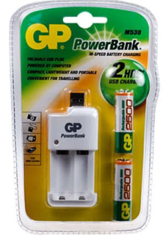 GP PB530USB250, UE2,  зарядное устройство USB