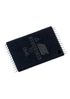 AT45DB321D-TUR, 28-TSOP, Flash serial 32M bit, 2.7-Volt Only  with Two 528-Byte SRAM Buffer