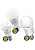NLL-A60(65)-12-230-4K-E27 (71297), Лампа светодиодная 12Вт, 220В, матовая (дневной)