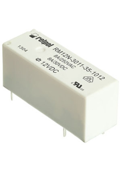 RM12N-3011-25-1009, Реле 9VDC 1 Form C 250VAC/8А