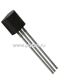 J112, Транзистор, N-канал 35В 0.5А [TO-92]