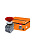 SQ0747-0034, МРМ1-11R(LED), кнопка грибовидная в сборе d40мм/24B 1з+1р красная