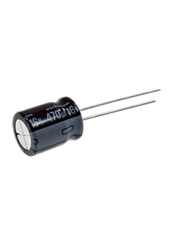 UPW1C471MPD, (К50-35) 470мкФ 16В 105 C 5000h 10х12.5 LowImp электролит.конденсатор