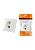 SQ1814-0023, Розетка телефонная RJ11 + компьютерная RJ45 белая "Таймыр"