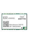 E22-400M30S, Module Low consumption,anti-interference; SPI; IPEX/STAMP; 433MHz 470M; 30dBm; 12; 0.01