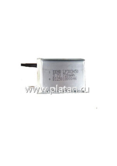 LP383450, Аккумулятор литий-полимерный (Li-Pol) 720мАч 3.7В в призматическом корпусе