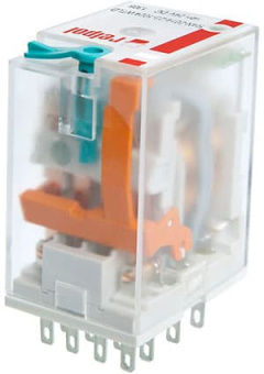 R4N-2114-23-5024-WT, Реле 24VAC 4 Form C 250VAC/7А