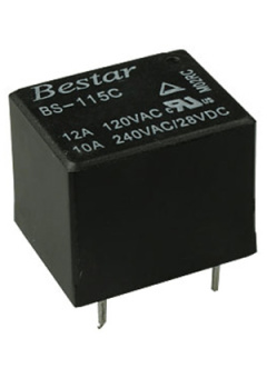 BS-115C-12A-DC12V, реле 12А120В