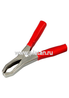 FD-1718 КРАСНЫЙ, Зажим "крокодил" 50А длина 98 мм