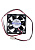JF0515S1HM-R, вентилятор 12В 50х50х15мм тахометр + авторестарт