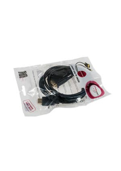 KC-HDMI-DVI-1.8, Кабель HDMI-DVI-1.8, 19M/19M, 1.8м, чер., экран, позол.разъемы