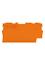 2002-1392, торцевая пластина оранжевая для серии 2002-13хх