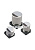 ECAP SMD, 10 мкФ, 50В, Конденсатор электролитический алюминиевый SMD