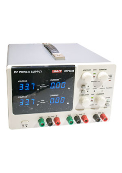 UTP3305, лабораторный блок питания 0-30В/5Ax2, 5В/5A