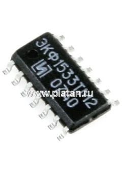 ЭКФ1533ТМ2 (98-10Г), 2 триггера D-синхронных с дополняющими выходами (SN74ALS74AD)