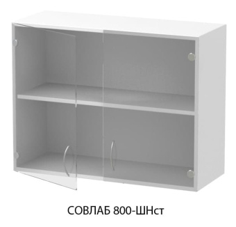 Шкаф навесной Совлаб-1500 ШН-02: 1500х320х690 мм, с 2-мя дверями