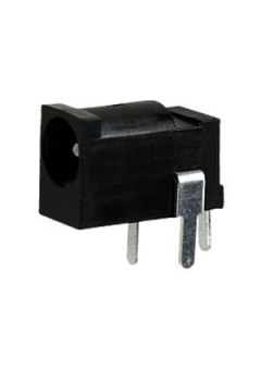 DJK-05D, (DTD-00020) гнездо пит.на плату d=1.3мм