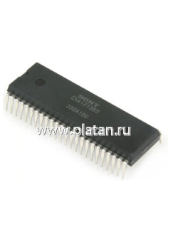 CXA1213BS, Видеопроцессор ТВ SONY, развертки, декодер PAL/NTSC [SDIP-48]