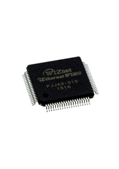 W5100, 10/100 Ethernet - контроллер, [QFP-80]