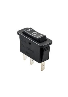 SC-7 ПЕРЕКЛЮЧАТЕЛЬ3 КОНТ.ON-OFF-ONБЕЗ ФИКСАЦИИ.250В/10.0АЧЕРНЫЙ