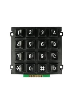 AK-1607-N-BBW-WP, клавиатура