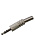 7-0020/3,5mm, Разъем аудио 3,50мм,  стерео, металл, черный