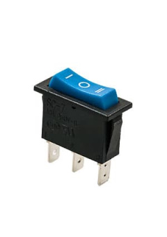 SC-7 ПЕРЕКЛЮЧАТЕЛЬ 3 КОНТ. ON-OFF-ON 250В/10.0А СИНИЙ