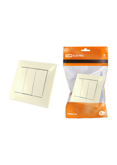 SQ1815-0103, Выключатель 3-х кл. 10А сл. кость "Лама"