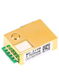 MH-Z19-2000, ИК модуль коцентрации CO2 0-2000ppm PWM,UART