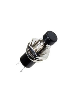 PB-05-7-B-G, кнопка без фикс. 250В 1А черн.OFF-(ON) (аналог SPA-106B1 PSW5)
